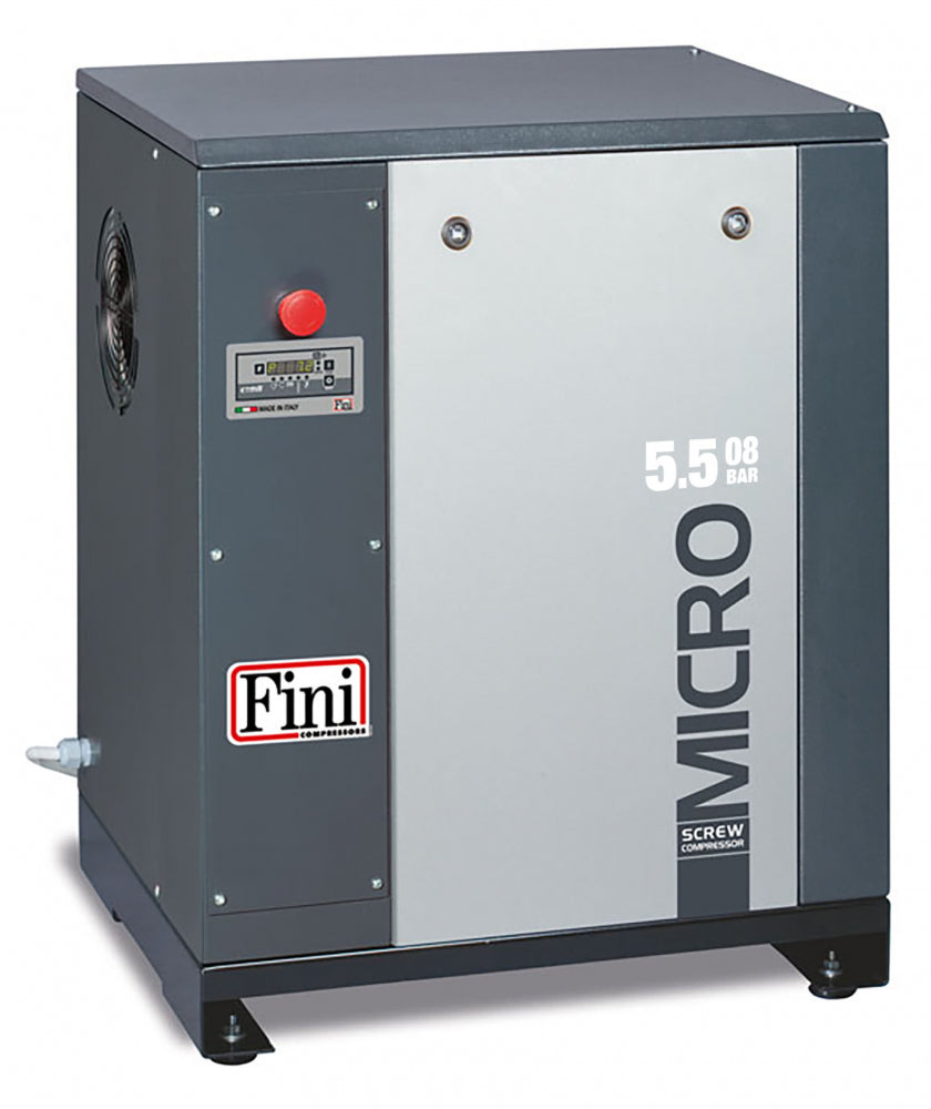 MICRO 5.5-08 Belt driven screw Compressor 5.5 kW 8 Bar